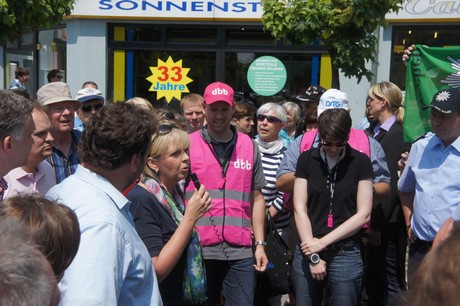 Wahlkampf-Besuch