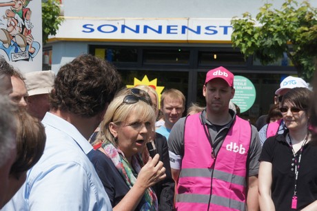 Wahlkampf-Besuch
