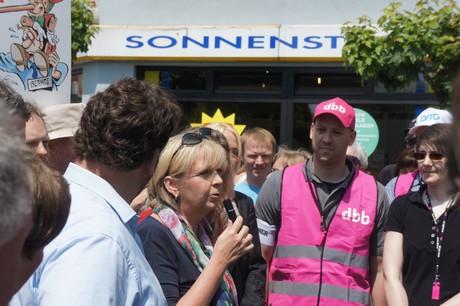 Wahlkampf-Besuch