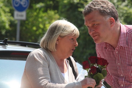 Wahlkampf-Besuch