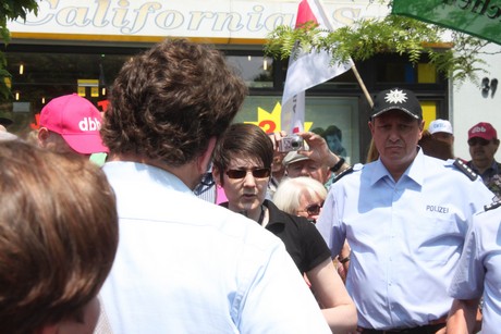 Wahlkampf-Besuch