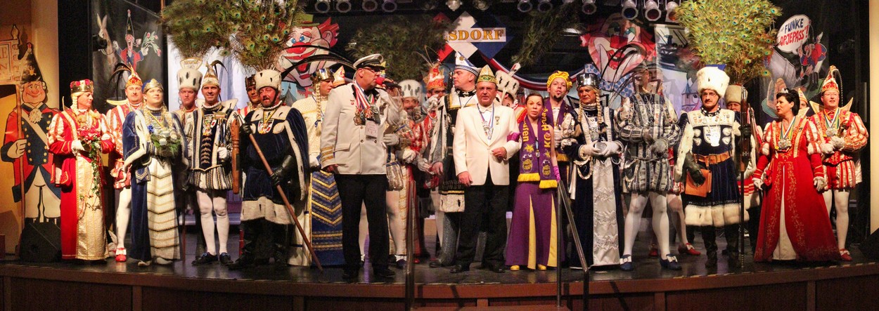 Traditioneller Tollitätenempfang des Rhein-Erft-Kreises in Elsdorf.