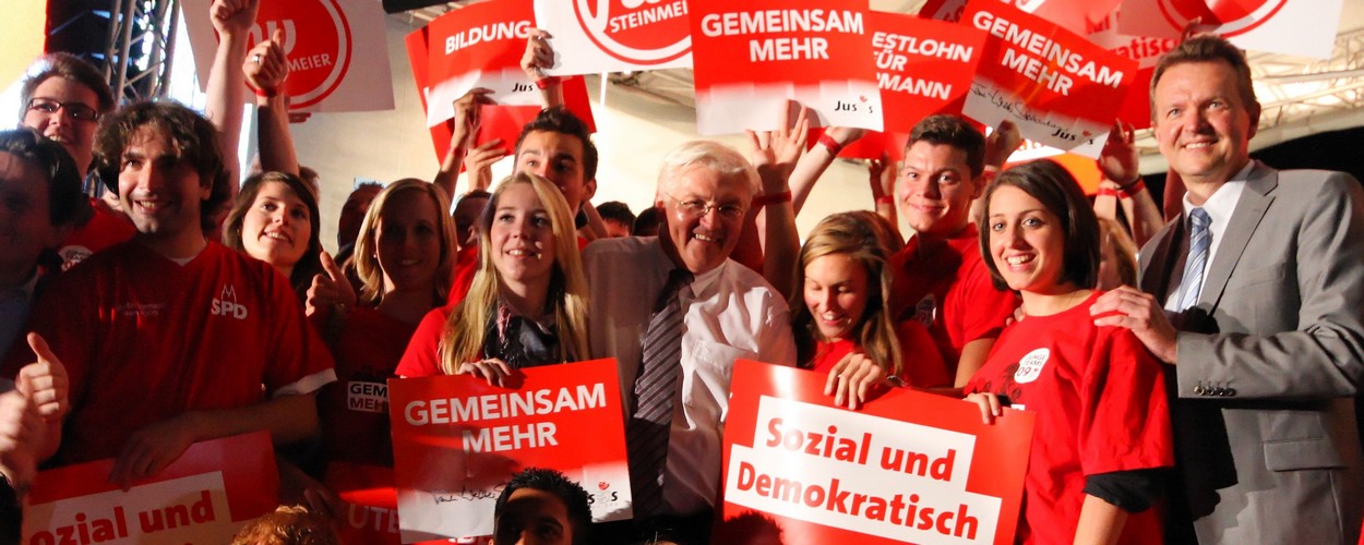 Zentrale Wahlkundgebung mit Frank-Walter Steinmeier