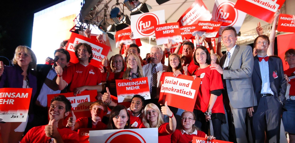 Zentrale Wahlkundgebung mit Frank-Walter Steinmeier